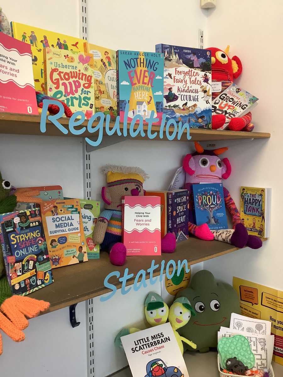 MissGreenBSJS's tweet image. Children are finding our ‘Regulation Station’ very useful ☺️✨