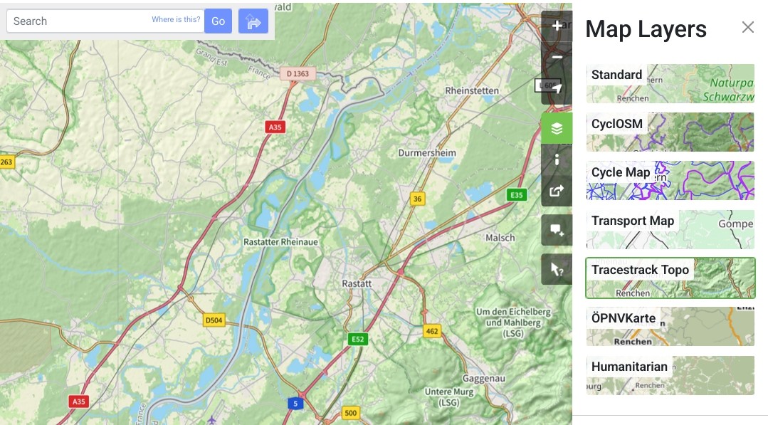 We are pleased to introduce the Tracestrack Topo map from @tracestrack. A mix of osm-carto and OpenTopoMap, Tracestack has more tag support (busway, embankment, cuisine, solar plants, aquaculture, pitch, sea, tree etc.), CJK fonts, etc., and . . .