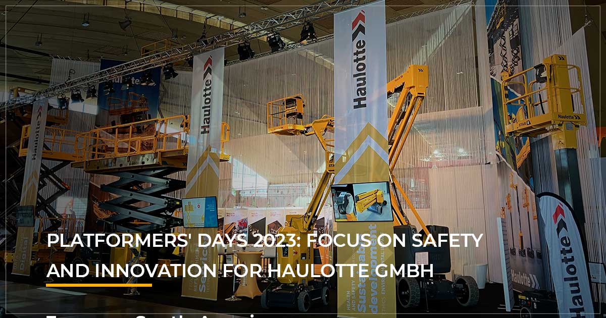 [𝐏𝐫𝐞𝐬𝐬 𝐑𝐞𝐥𝐞𝐚𝐬𝐞] 🆕

At the beginning of September, Haulotte's German subsidiary took part in the Platformers’ Days trade fair at the Karlsruhe Exhibition Centre in Germany. 🇩🇪

Read Now ➡️ haulotte.com/en/news/platfo…

#PlatformersDays #HaulotteGermany #LiftingSolutions