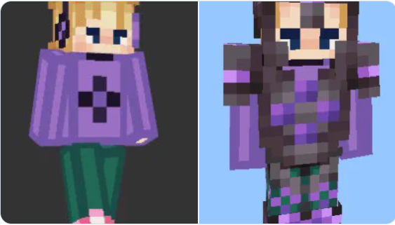 Minecraft tweet media