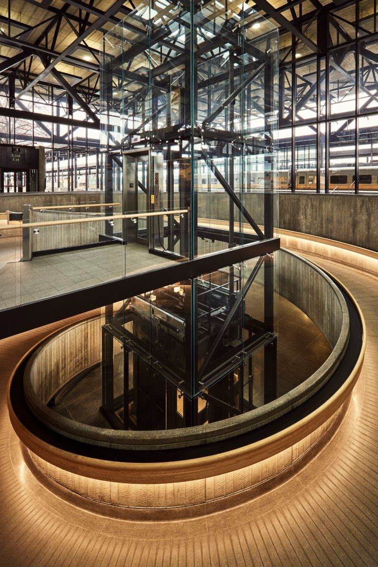 Architizer's tweet photo. Integrating timeless mid-century architecture with fresh design innovations, this project breathes new life into Ottawa Station, ensuring its historic charm remains intact.

Details: https://t.co/ptSmBEQJtZ | 📍 Ottawa, Canada #ProjectOfTheDay #ArchitizerAwards https://t.co/eJUA3mlJAO