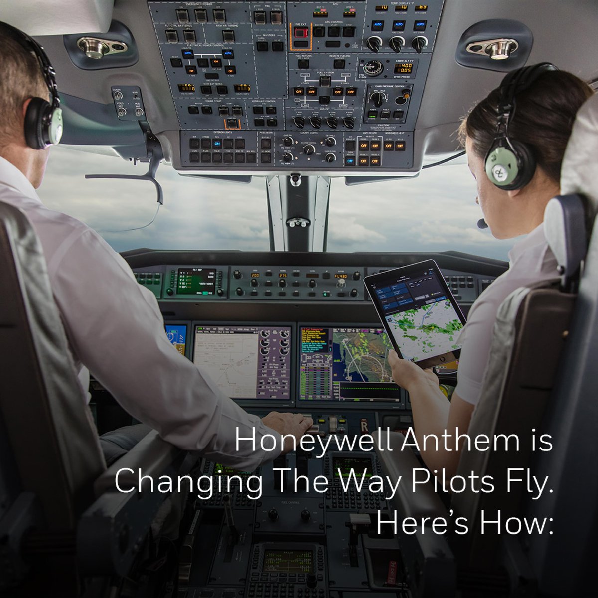 Honeywell_Aero's tweet photo. We're revolutionizing the pilot experience. Discover the future of flying with Honeywell Anthem. https://t.co/iSGNpkp8Ew https://t.co/UgCmSYZ930