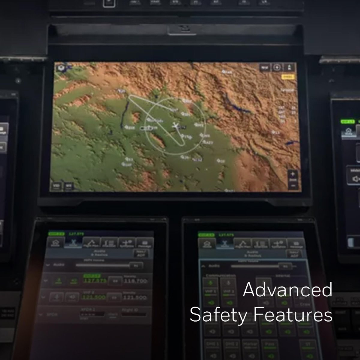 Honeywell_Aero's tweet photo. We're revolutionizing the pilot experience. Discover the future of flying with Honeywell Anthem. https://t.co/iSGNpkp8Ew https://t.co/UgCmSYZ930