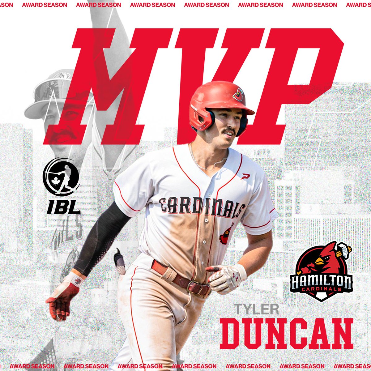 Tyler Duncan Named IBL Most Valuable Player

The IBL on Monday announced that Tyler Duncan of the Hamilton Cardinals has been named IBL Most Valuable Player and the recipient of the John Bell Memorial Trophy

📰 theibl.ca/news/tyler-dun…

#CanadasBest • #IBL1919