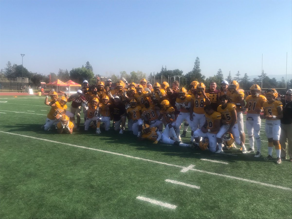 Hartnell Football records its 500th win in the program's history‼️  Go Panthers‼️

<a href="/HMOB_Football/">Hartnell College Football</a>   #PantherPride