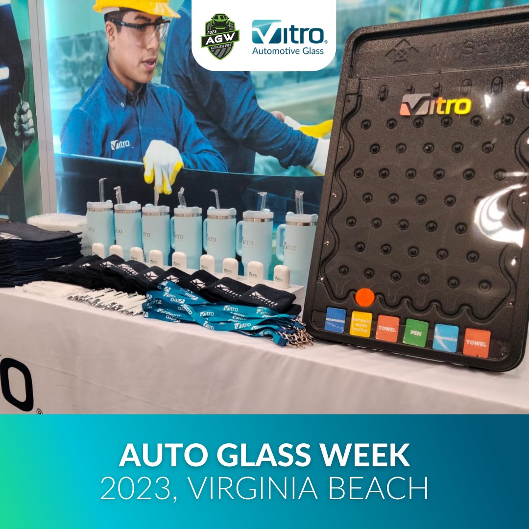VitroAutoGlass's tweet photo. Another amazing event full of connections, networking and success! 🏆 Thank you all for your support and assistance at Auto Glass Week 2023, see you next year! 👋🏻😉

#Vitro #Autoglass #AutomotiveGlass #AutoGlassWeek #AGW23 #TogetherWeSeeFurther https://t.co/L9RVZCmJjr
