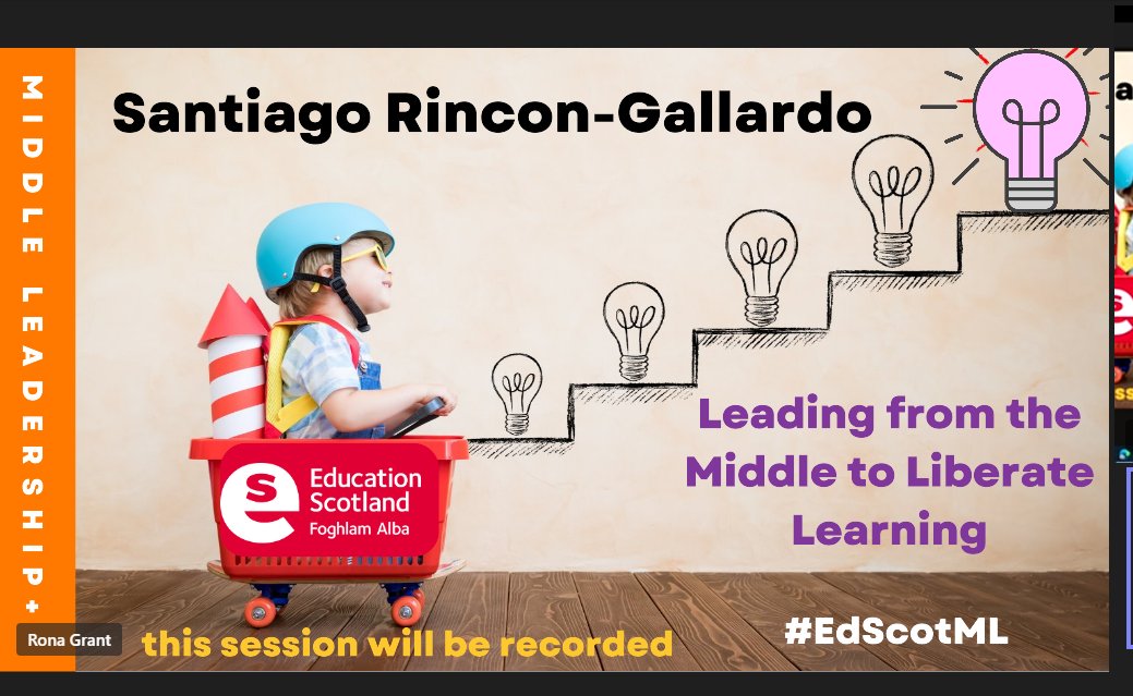 StephMack95's tweet image. Looking forward to the first Middle Leader + session from @EducationScot #EdScotML @EdScotPLL @LoveWestLothian #WLPL @WestLothianPL with Santiago Rincon-Gallardo