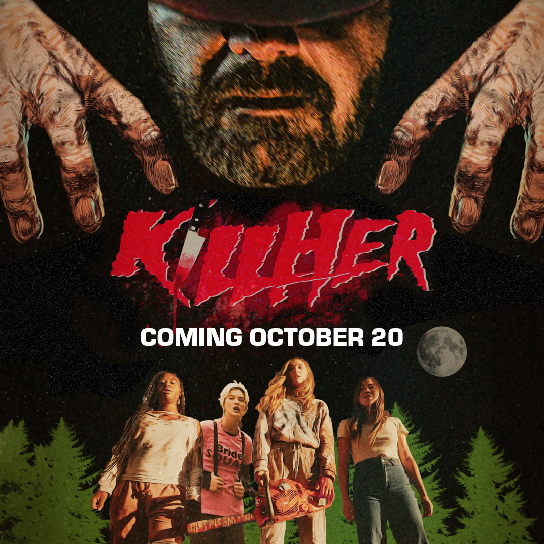 This Halloween, let's go camping! 🎃

<a href="/Robyn_August_/">Robyn August</a>'s very entertaining slasher KILLHER comes to digital October 20th, just in time for Halloween!  🎃
