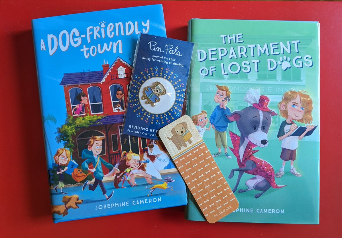 It's Monday, the #WritersStrike might be almost over, and THREE friends told me they're getting puppies soon!! 

Let's celebrate with a Dog-Friendly #mglit #Giveaway, shall we? 💙🐶📚

RT &amp; follow by 5pm EST on Sun 10/1 to win 2 signed books + book-pup swag! US only.