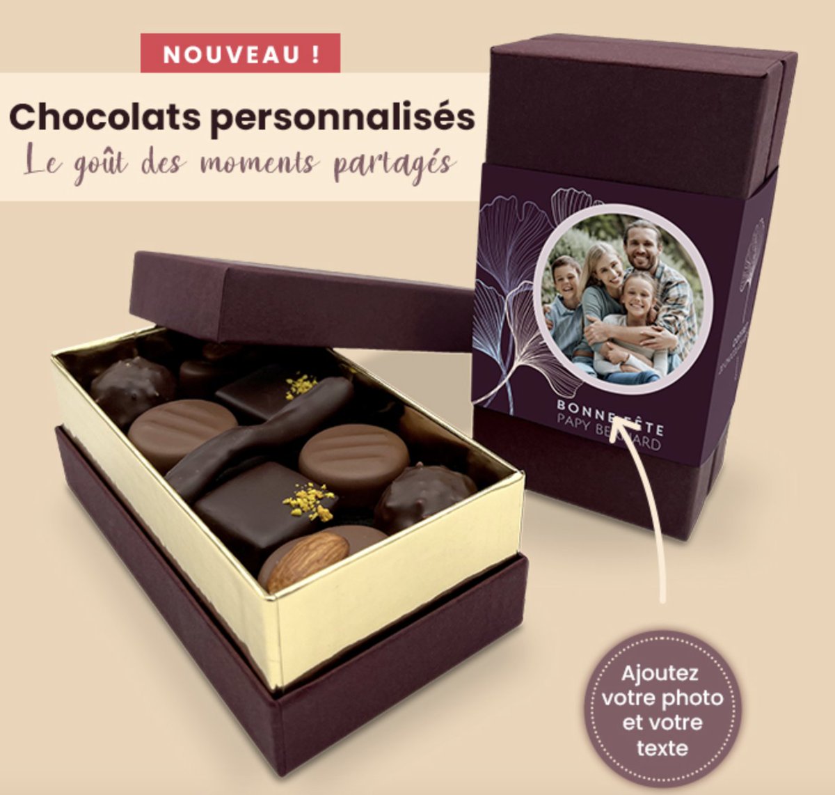 🍂 C'est l'événement de l'automne chez Dromadaire : le lancement des boîtes de chocolats personnalisées ! 🍫

Vous aimez les Dromacartes ? Alors vous adorerez nos gourmandises qui seront le porte-drapeau de vos émotions ! 😊

A savourer ici : kisseo.fr/tous-les-cadea…