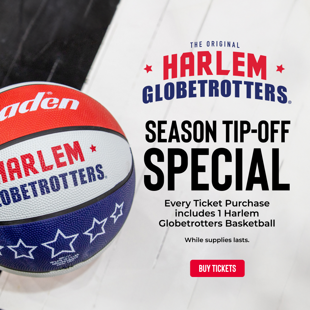 Heritage Bank Center - The Harlem Globetrotters 2023 World Tour presented  by Jersey Mike's