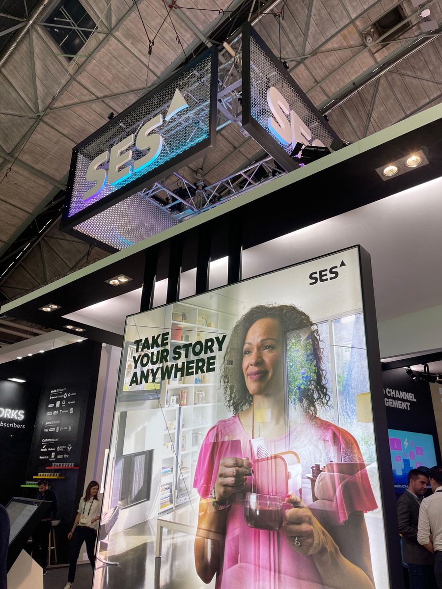 SES_Satellites's tweet image. Missed us in Amsterdam at #IBC2023? We had a wonderful time connecting with our customers, partners and industry peers, and sharing the latest on our global content connectivity solutions. 🙌
Thanks to everyone who stopped by to check out our stand - from the #O3bmPOWER virtual…
