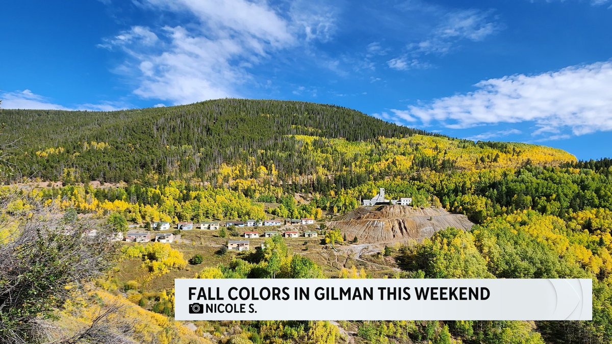 DaveCBSColorado's tweet photo. Fall mountain colors are looking good! If you snap any pics this week we would love to share them with our viewers! Go to YouReport@cbs.com or hit us on any of our social media platforms. #Autumncolors #Fallcolors #cowx #Coloradocolors #Autumnleaves @CBSNewsColorado https://t.co/LOUkIw0DQs