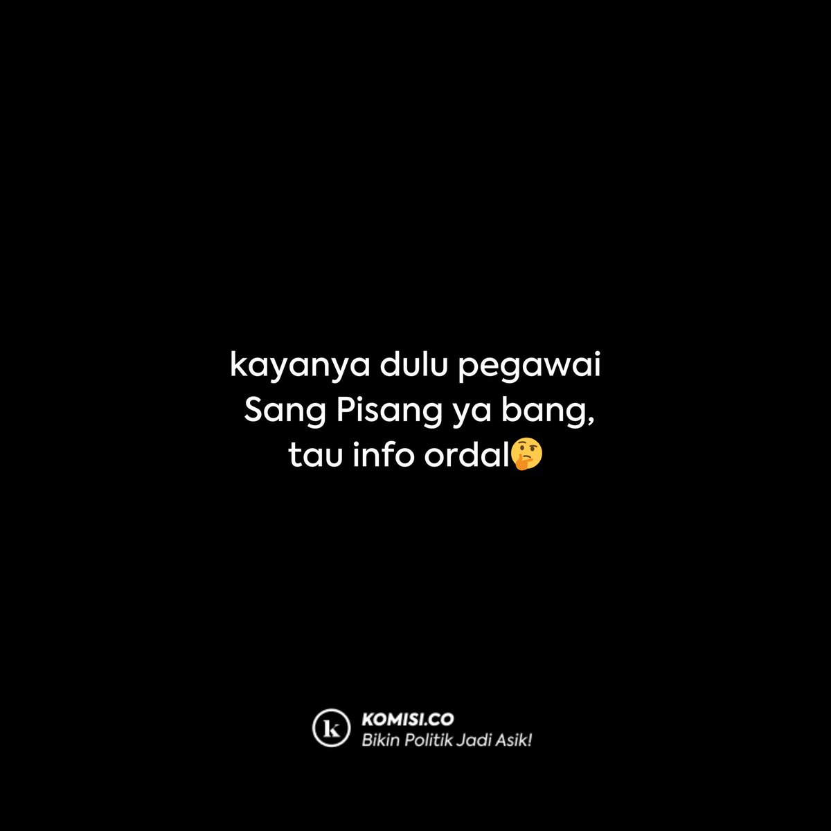 komisico's tweet photo. emang boleh ya baru masuk tiba-tiba jadi ketua kelas? 

#kaesangketumpsi #psi #BikinPolitikJadiAsik https://t.co/2ONeijNs8R