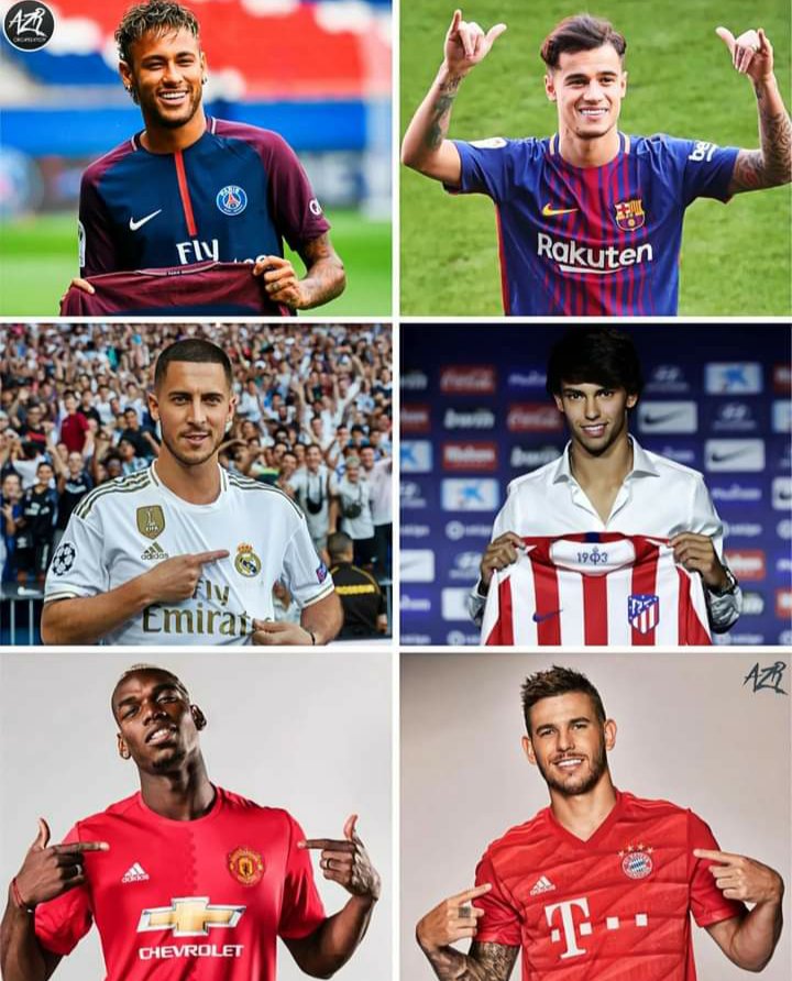 #thelosers #money #Neymar #coutinho #Hazard #felix #pogba #hernandez 
#psg #Barcelona #RealMadrid #AtleticoMadrid #BayernMunich #ManchesterUnited