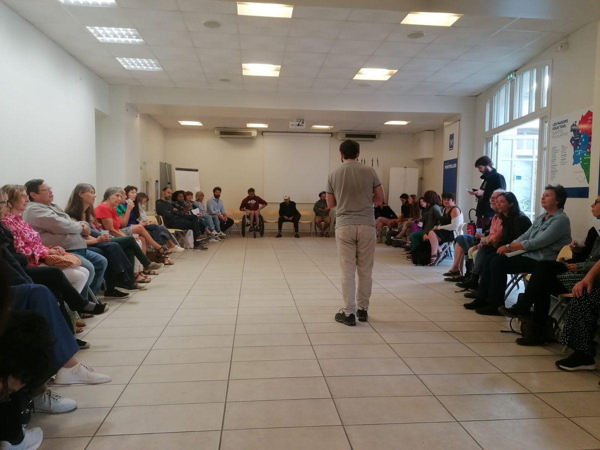 Samedi c'était la rentrée du comité citoyen de l'alimentation ! Nous avons eu la chance de recevoir nos camarades de Cadenet, Toulouse,  Dieulefit et de la Gironde, engagés eux aussi dans des expérimentations de démocratie alimentaire... #SecuritéSocialeAlimentation