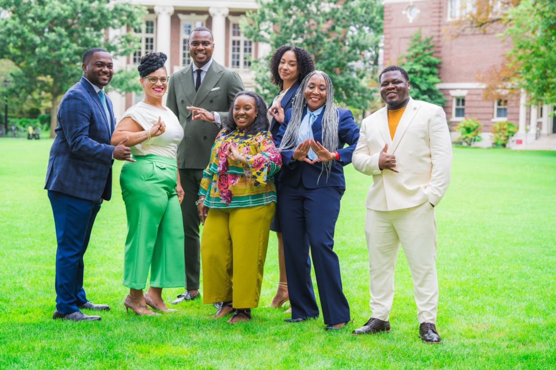 watchtheyard's tweet image. Gotta show love to the D9 members in Harvard University’s new class of Doctorate in Education Leadership.

#Harvard #NPHC
