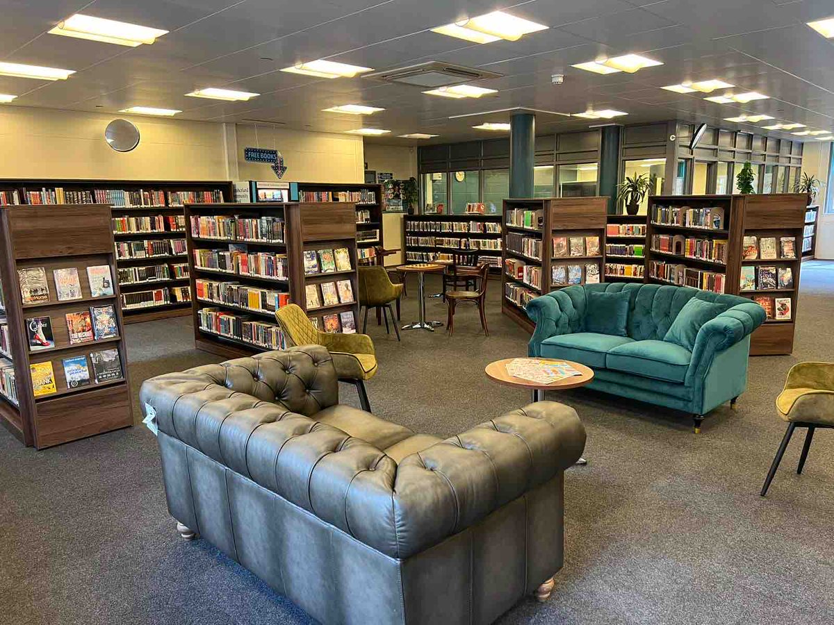 It’s been a lot of hard work but our library renovation is finally complete and it is once again open to our students. We hope you all enjoy reading and studying in your newly renovated library! #library