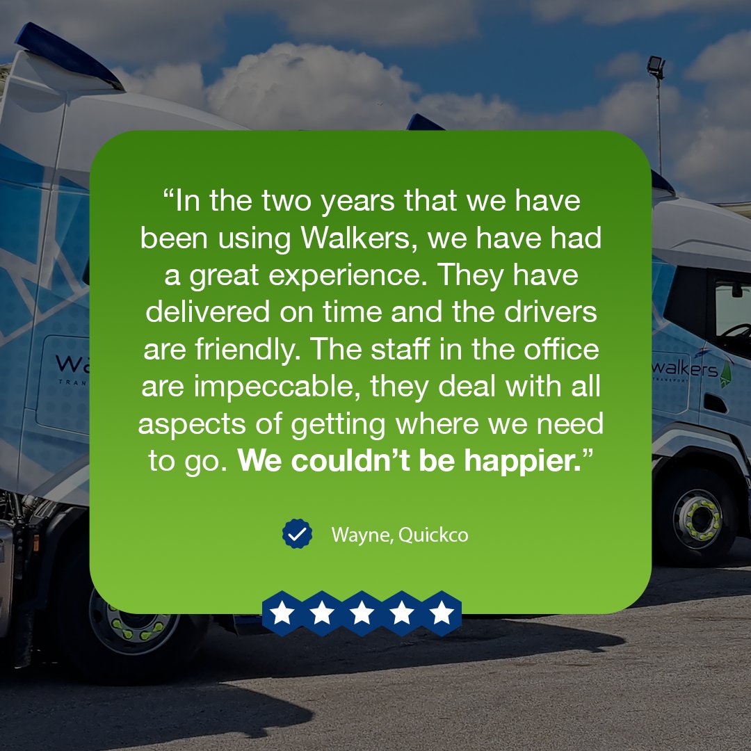 No caption needed for this lovely review from our customer Quickco.