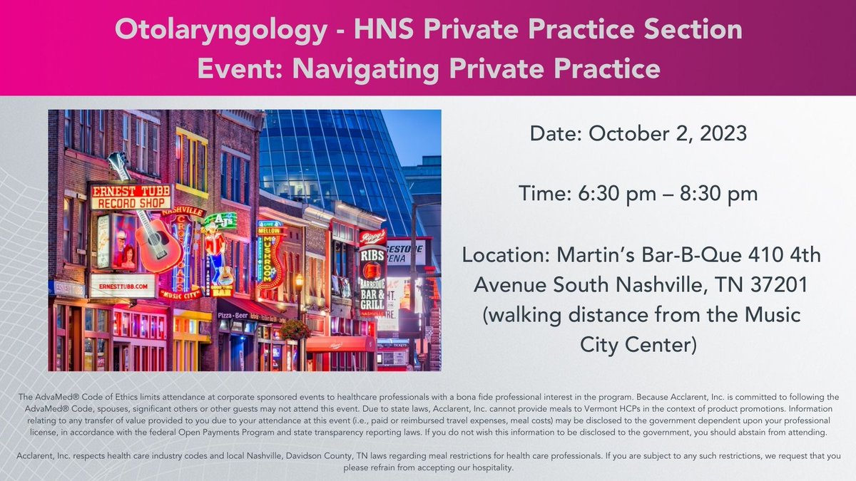 Acclarent tweet media