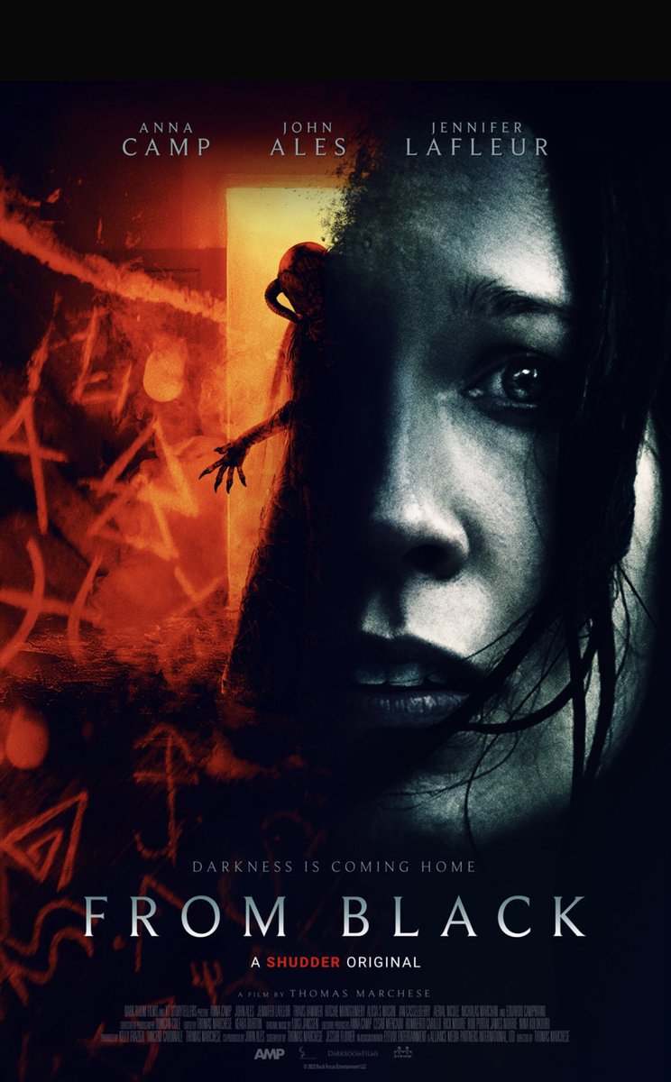 Kovalchuk1739's tweet photo. "From Black" (2023) - 6/10
#Horror #Movie #HorrorMovie #HorrorMovies #FromBlack #Shudder https://t.co/bKUhDflSlP