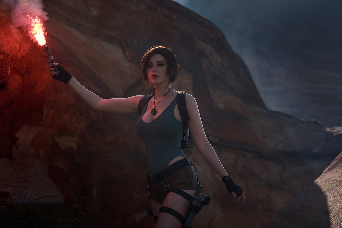 I won't let you fall into darkness. I'll be your ray of light 🔥

Lara Croft
Tomb Raider

Photo and make-up by Vick ( @MilliganVick ) ❤️‍🔥

#LaraCroft #tombraider #gamecosplay #cosplay #LaraCroftcosplay #thetombraider