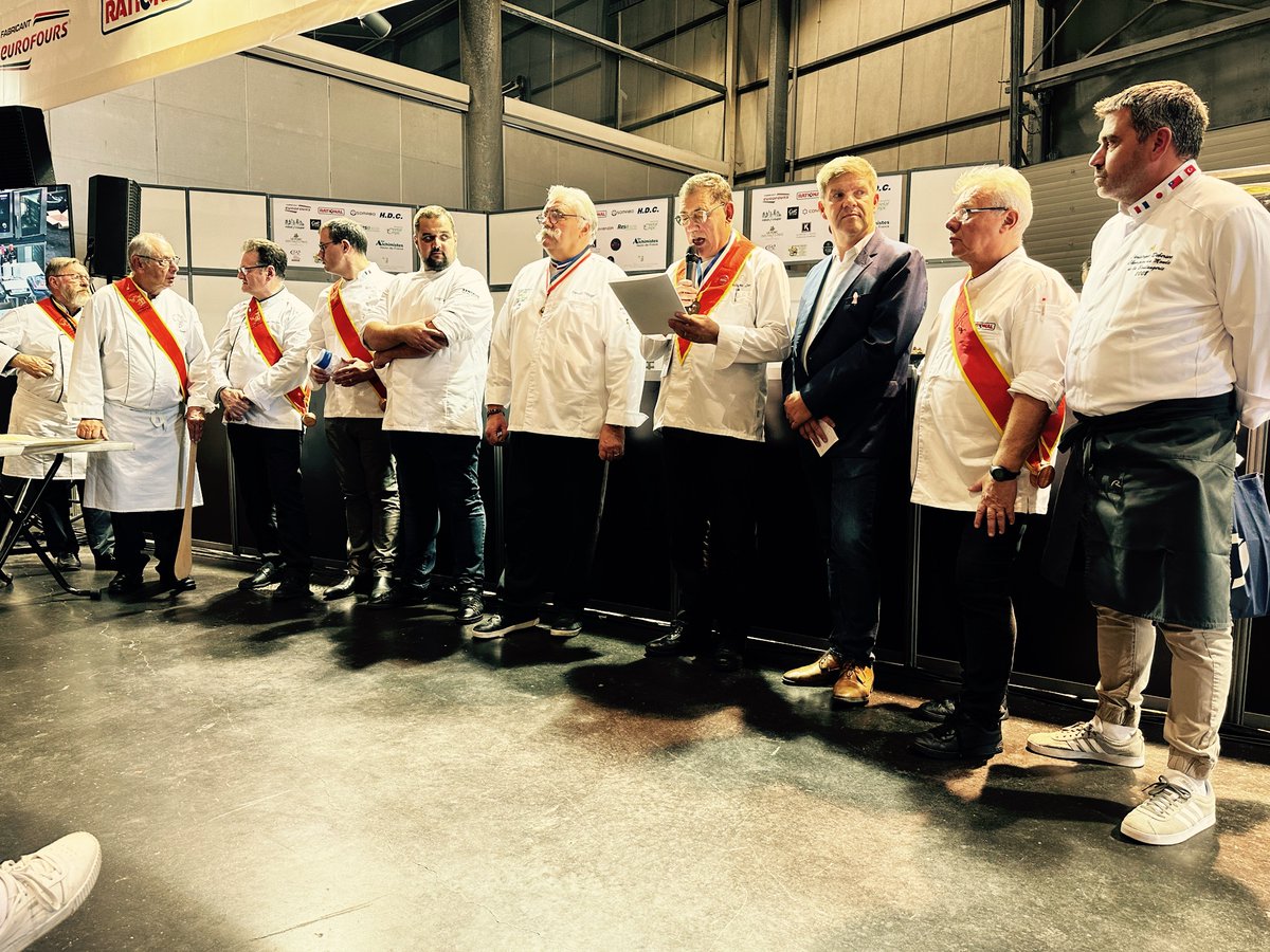 Intronisation de 2 disciples d’Escoffier.