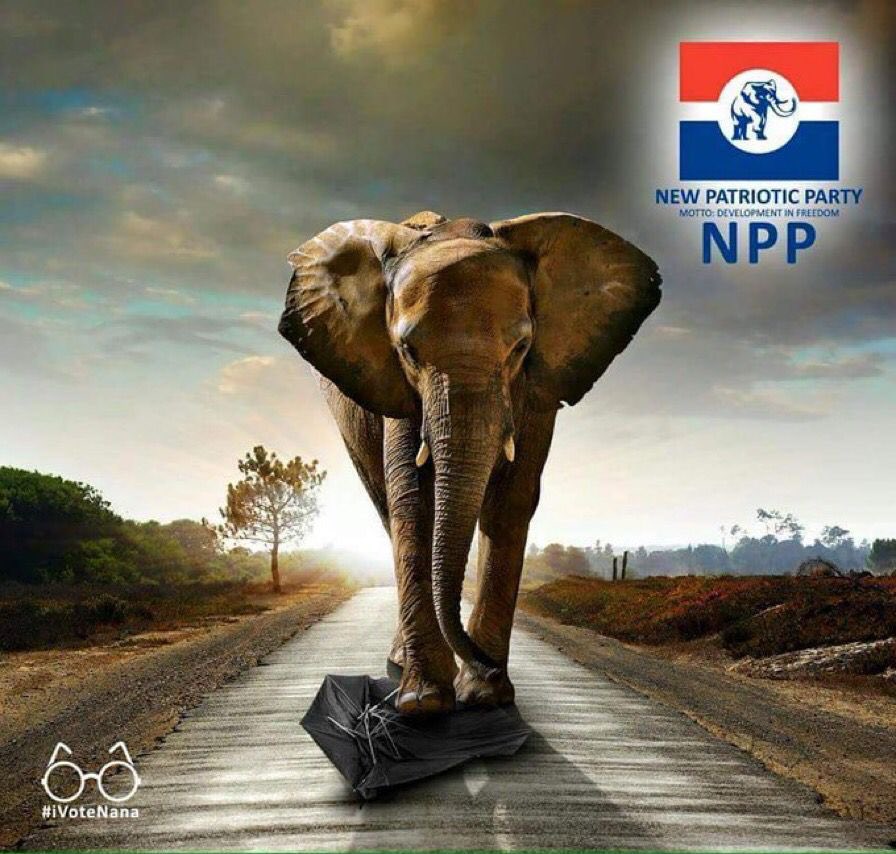 Opresii's tweet photo. BREAKING: The elephant has also resigned from NPP https://t.co/NE0y2IDz7C