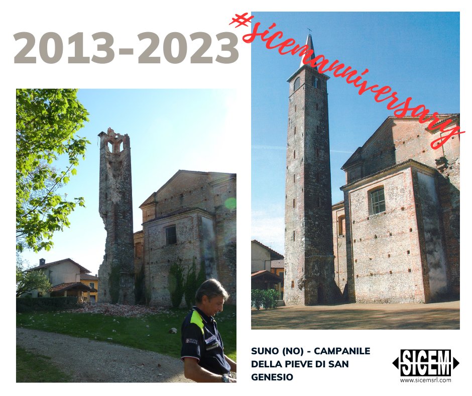 sicem_srl's tweet photo. #SICEMANNIVERSARY 2013-2023: OGGI E' UN GIORNO SPECIALE PER NOI, perché festeggiamo il decimo anniversario della consegna dei lavori presso la Chiesa della Santissima Trinità a Suno (NO).

Ulteriori informazione sul nostro sito web

#RestauroMonumentale #AnniversarioLavori https://t.co/S2lsABcM4j