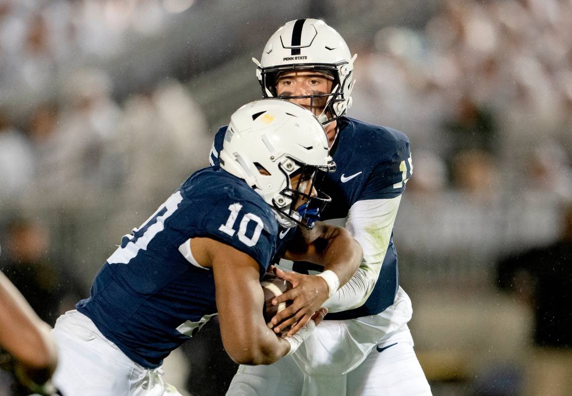 CFBReport's tweet photo. Only one College Football team hasn’t had a turnover yet this season. 

 • Penn State 🦁 https://t.co/Fohp2xjli4