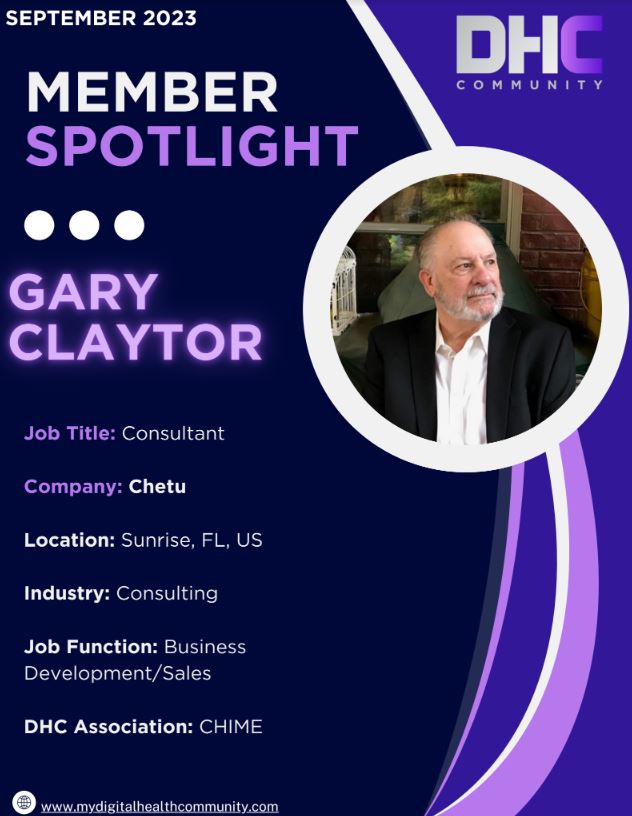 ChetuInc's tweet photo. Check out @CIOCHIME's DHC's September Member Spotlight, featuring Gary Claytor discussing the future of digital healthcare. Click on the link: https://t.co/qryA9Qv3Ab to read the full article.
#DHCMemberSpotlight #DigitalHealthCareLeaders #DigitalHealthCommunity #ChetuInc https://t.co/tGX2sqW87K