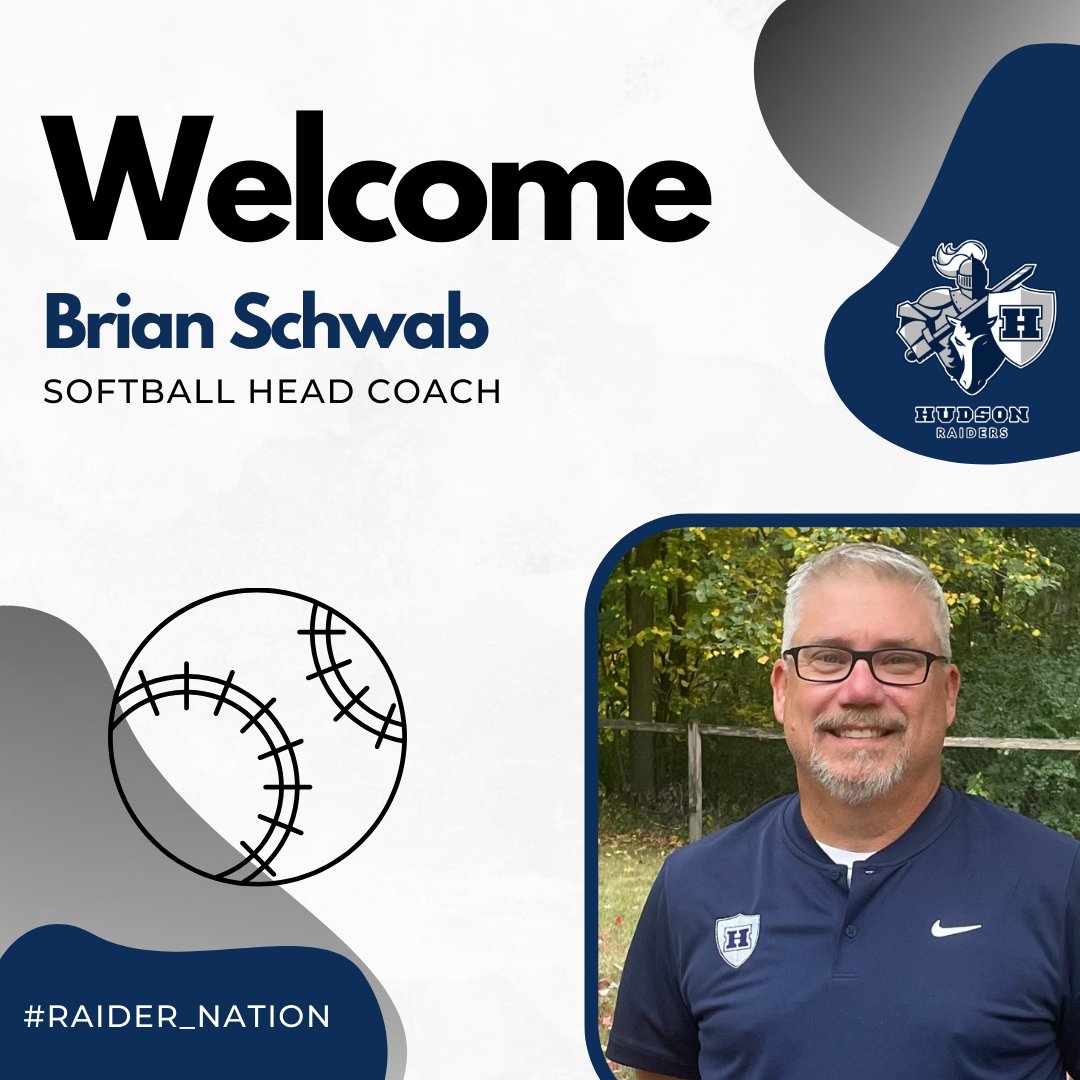 Excited to announce Brian Schwab as our new Head Softball Coach! Looking forward to a great Spring season! #raider_nation