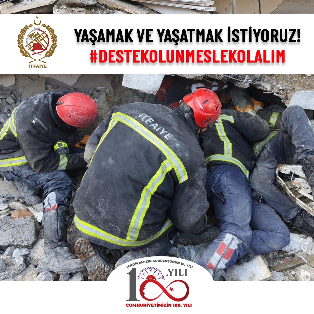 tum_yerelsen's tweet photo. Yaşamak ve Yaşatmak istiyoruz. 

#destekolunmeslekolalım

#itfaiyehaftası
#tümyerelsen https://t.co/dyiVWv1Smt