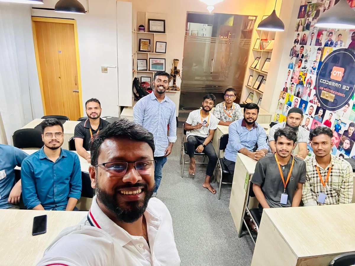 codemanbd's tweet image. Codemanbd - কোডম্যানবিডি তে চলছে অফলাইন ওয়েব ডেভেলপমেন্ট ক্লাস। 
-
#codemanbd #offlinebatch