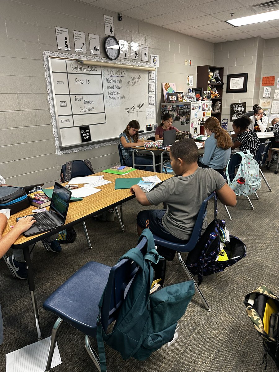 You just know when a classroom is a great place to learn! Everyone busy and everyone smiling in a space of their choice. ❤️❤️ JOY in learning <a href="/HumbleISD_SWE/">Summerwood Elementary</a> <a href="/HumbleISD/">Humble ISD</a>