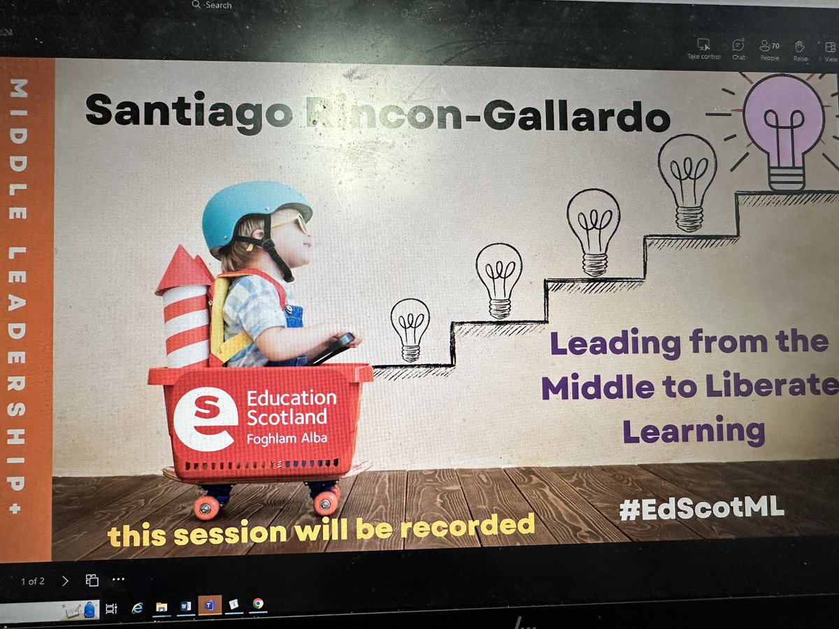 music_greenwood's tweet image. @Greenwood_Acad Really excited to be attending  the middle leader session Leading from the Middle to Liberate Learning today #EdScotML #slfconversations with @SRinconGallardo