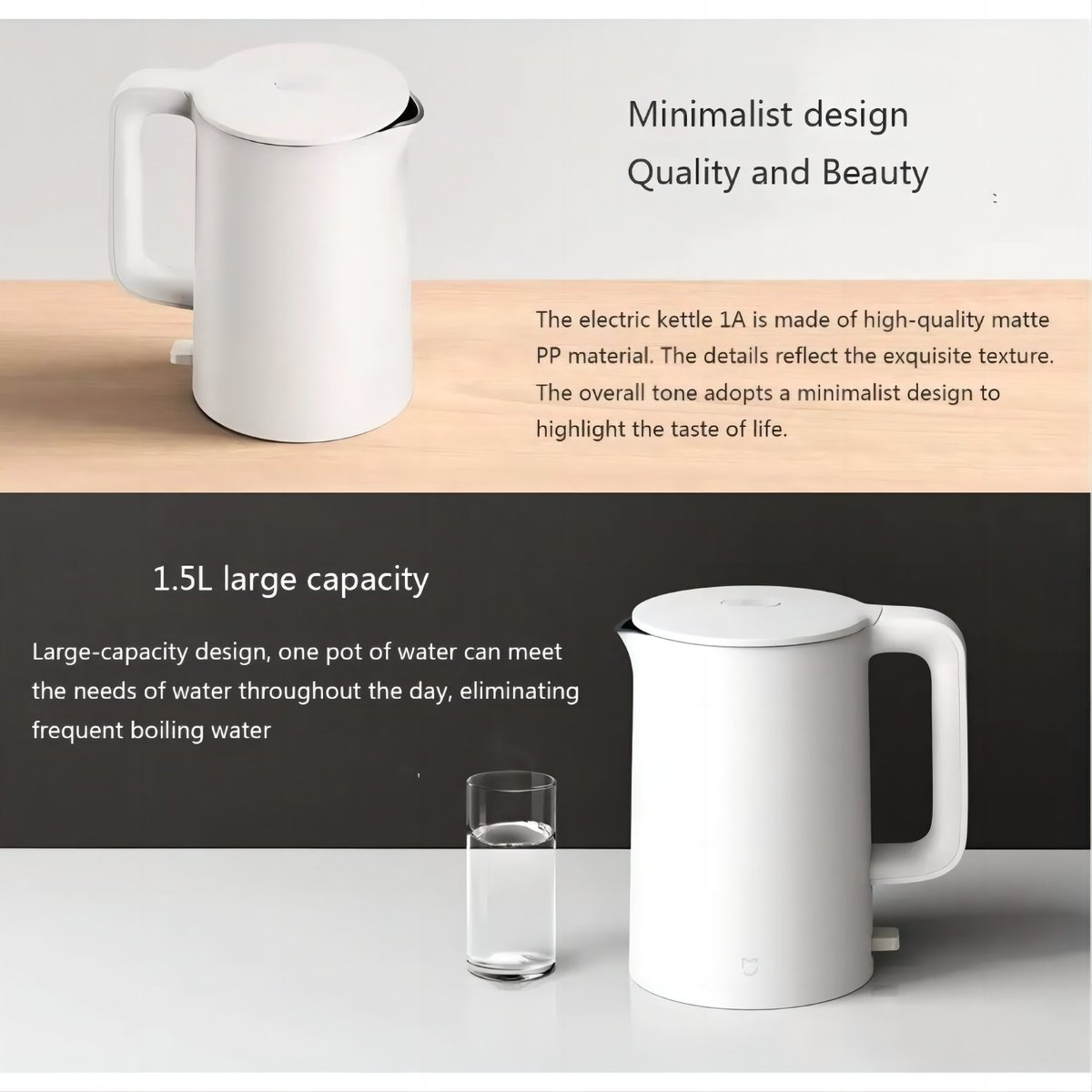 StewieMunk's tweet photo. Great deal on Lazada! Check it out! 
Product Name:  XIAOMI MIJIA Electric Kettle 1A electric kettle Stainless Steel 1800W Smart Power Off Water Kettle
Discount Price:  ₱1,048

Place your order here! 👇
https://t.co/c6OQdP090p https://t.co/jsyHmSxVer