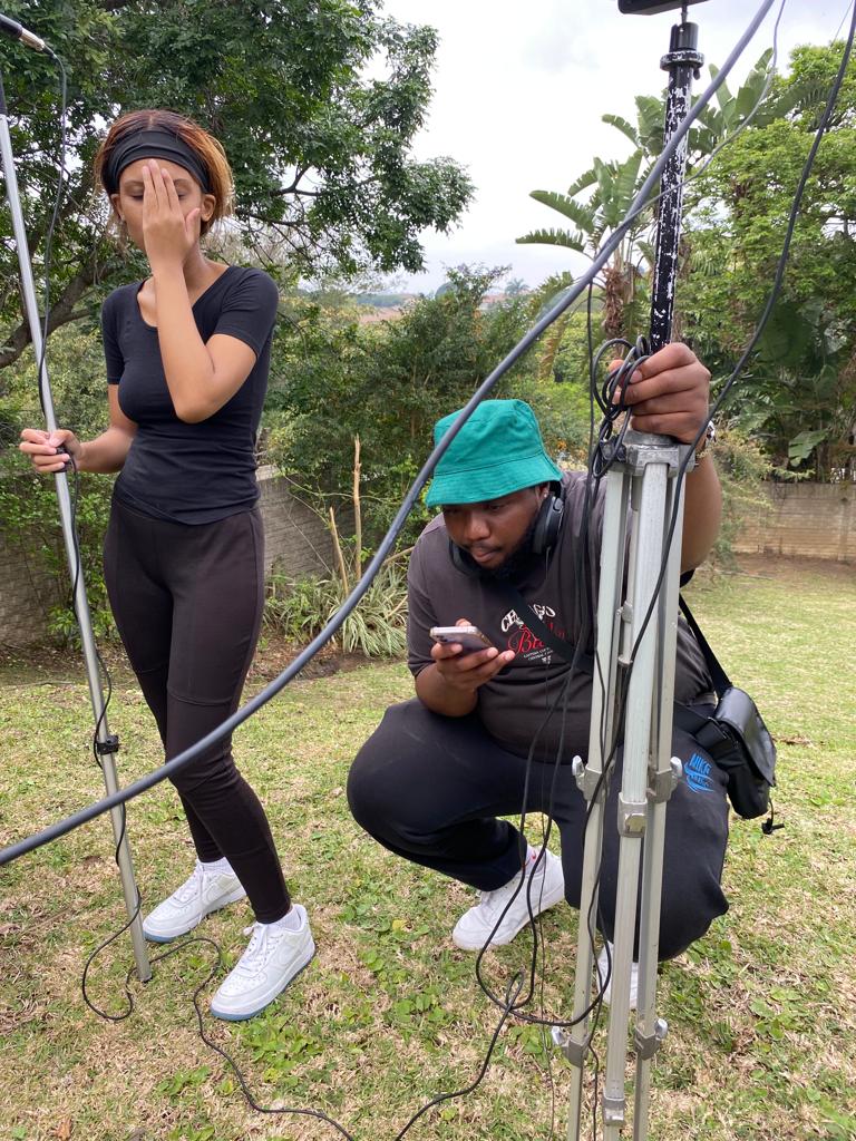 On set. #checkout #durban #durbanfilmmaker #kznfilm #filmmkakersdeveloper #screenwriter