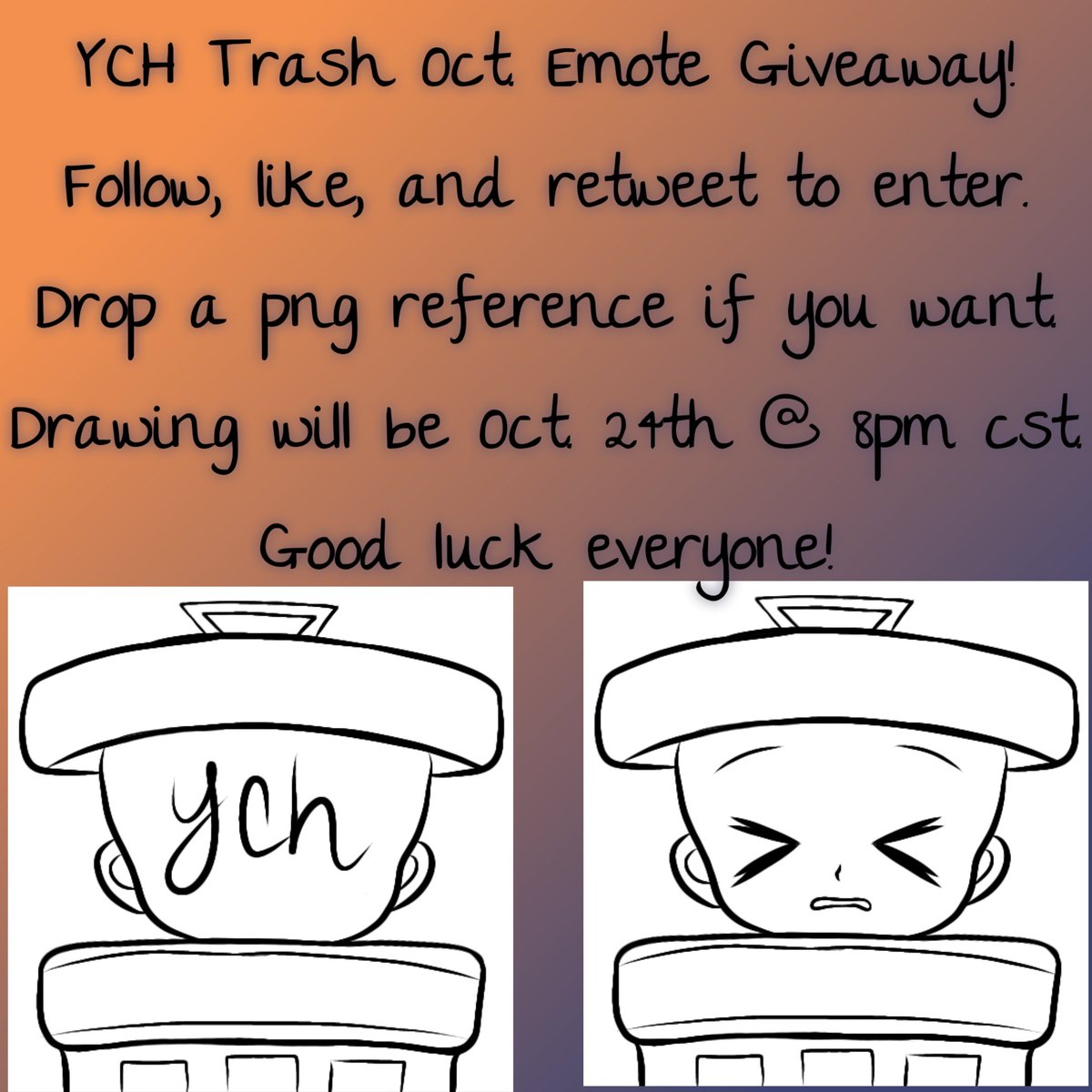 ✨️✨️Emote Giveaway!✨️✨️
Please drop a follow, like, and retweet to enter! 
Good luck everyone!