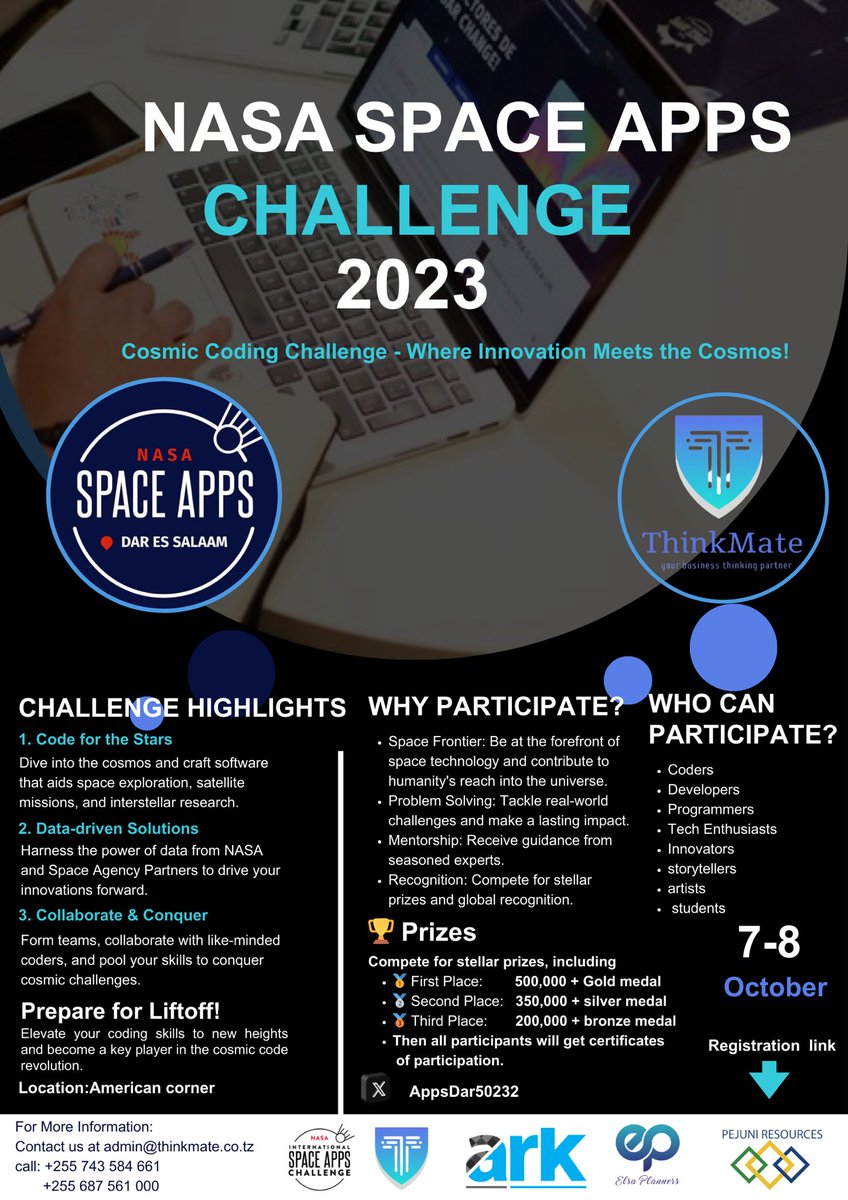 NASA Space Apps Challenge - Dar es Salaam tweet media