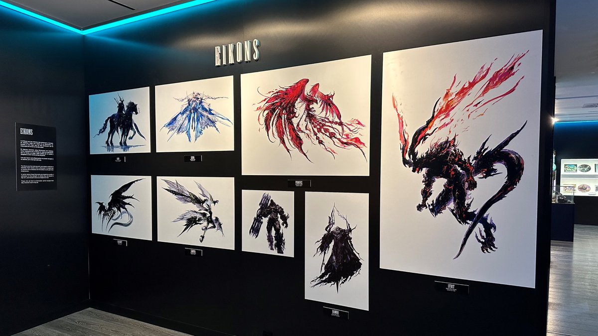 finalfantasyxvi's tweet photo. With a focus on the history of the series, including #FF16, “The Legacy of Final Fantasy” is now open at the OXO Museo del Videojuego in Málaga, Spain. 

Full details: https://t.co/OEOgB5UP4K https://t.co/kheLJC3N8O