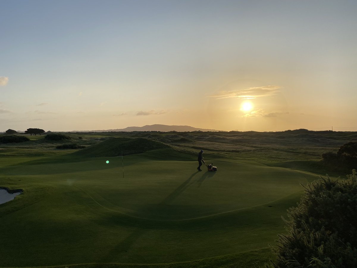 alanhammond_'s tweet photo. Gorgeous day to cut some grass and poke some holes @Royaldublin1 @markchrisburke @dannybur_ https://t.co/gtDlybN7X3