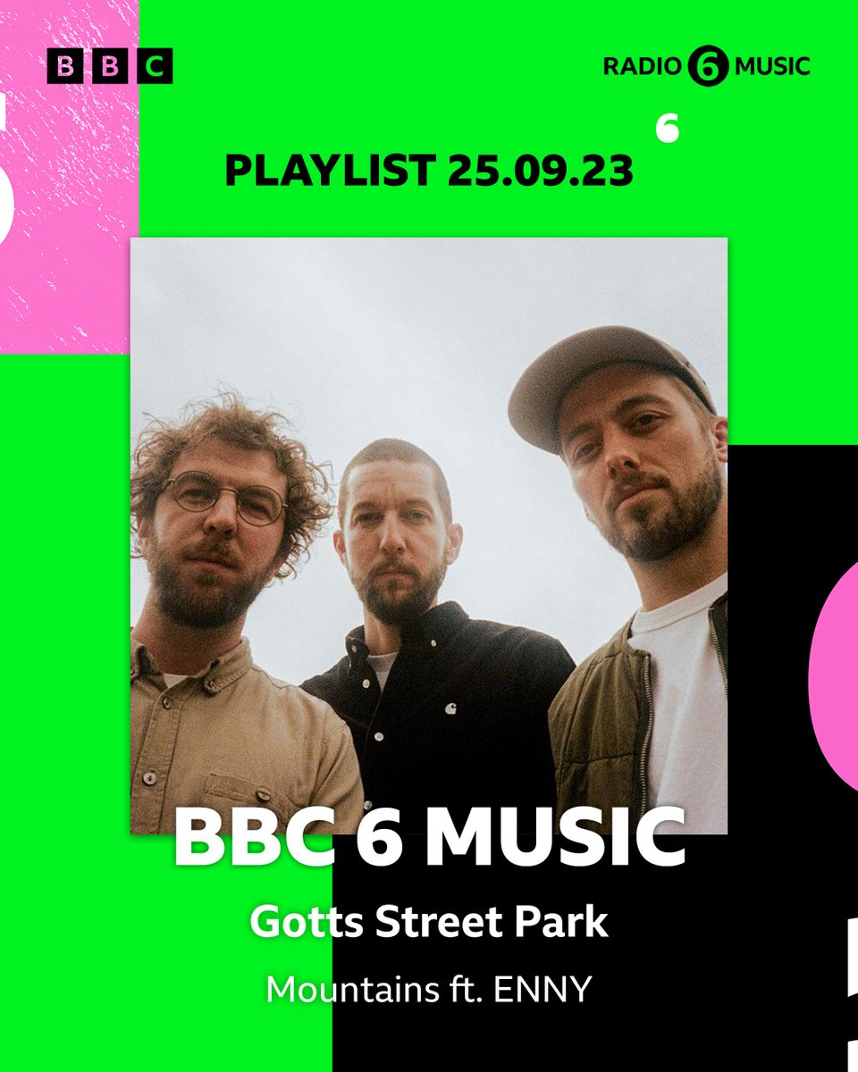 gottsstreetpark's tweet photo. Our tune Mountains ft. @ennyintegrity has been added to @BBC6Music's playlists this week :) Thanks to every1 listening, sharing and supporting, &amp; thanks to BBC 6 Music for playing our tunes :) 🙏🏔 https://t.co/DF9rwWa2Ng https://t.co/NVvBEttfat
