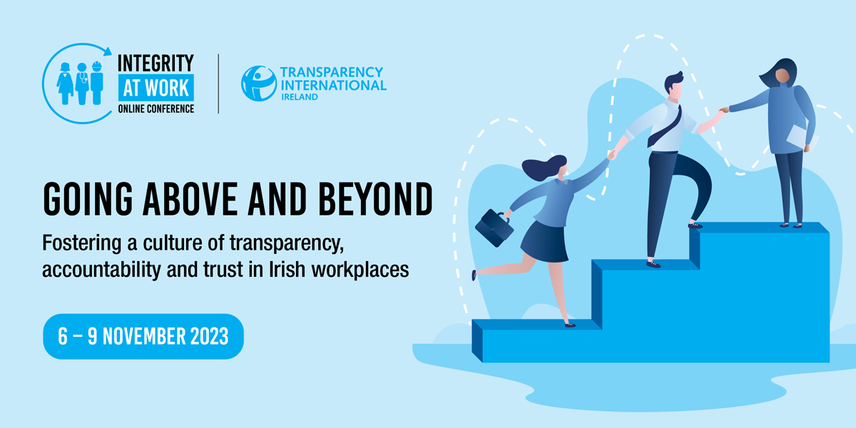 Integrity_ie's tweet photo. Mark your Diary! Integrity at Work Conference 2023, 6-9 November. Don’t miss out on Ireland’s only national event dedicated to exploring how employers across all sectors can foster a culture of integrity within Irish workplaces. For more information see https://t.co/uBAZSkmS4l https://t.co/EKH9tSklaO