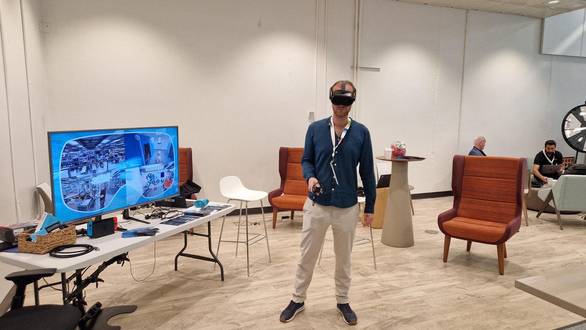 🌐 Diving into the Future of XR at @Lenovo's Raleigh Event 🌐 Last week, our team was invited to a dynamic two-day event at Lenovo's HQ. A real dive into the next wave of #XR #technology with a community of innovators & a playground of ingenious #demonstrations on the #VRX🚀