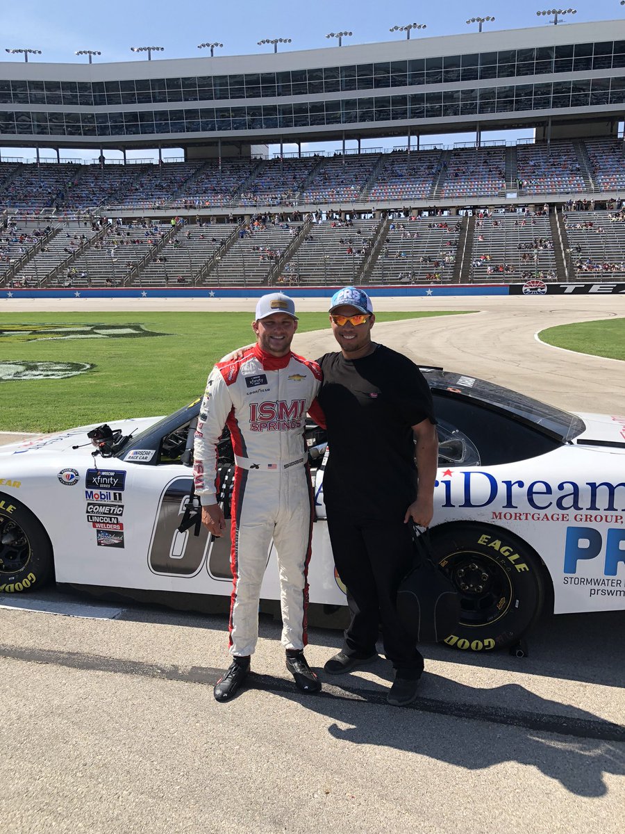 1breakfest1's tweet photo. Thankful for continuous opportunities ✝️  Pleasure working for PRS over the summer &amp; helping Taylor Pool “PRSwm” grow his brand while learning from great people @MBMMotorsports. Great weekend, great driver @SageKaram, &amp; great sponsors. #66 #NASCAR #FORD #Texas #hot #racing https://t.co/WCVQTEJTRZ