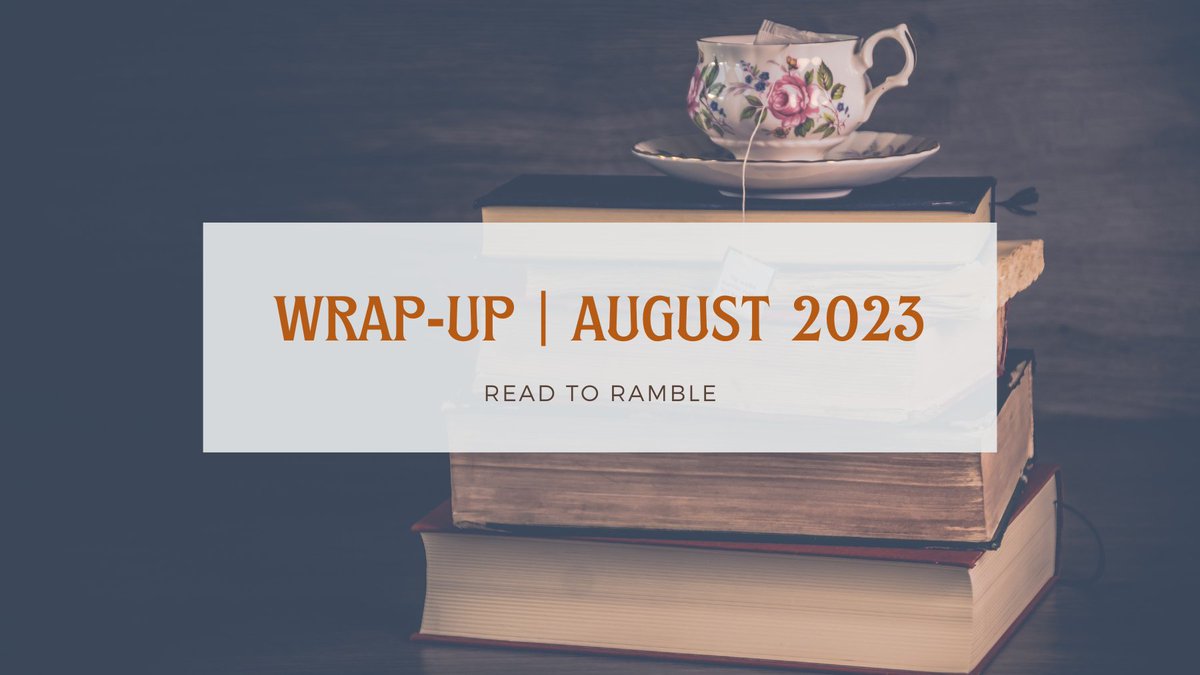 I've been MIA for a whole month but I'm finally back and I'm bringing you a small life update and my overdue August wrap-up! I read some great books in August and took part in the @tropeicalreads readathon, so head over to my blog to find out more! 📚💖 wp.me/pbDN89-1mp