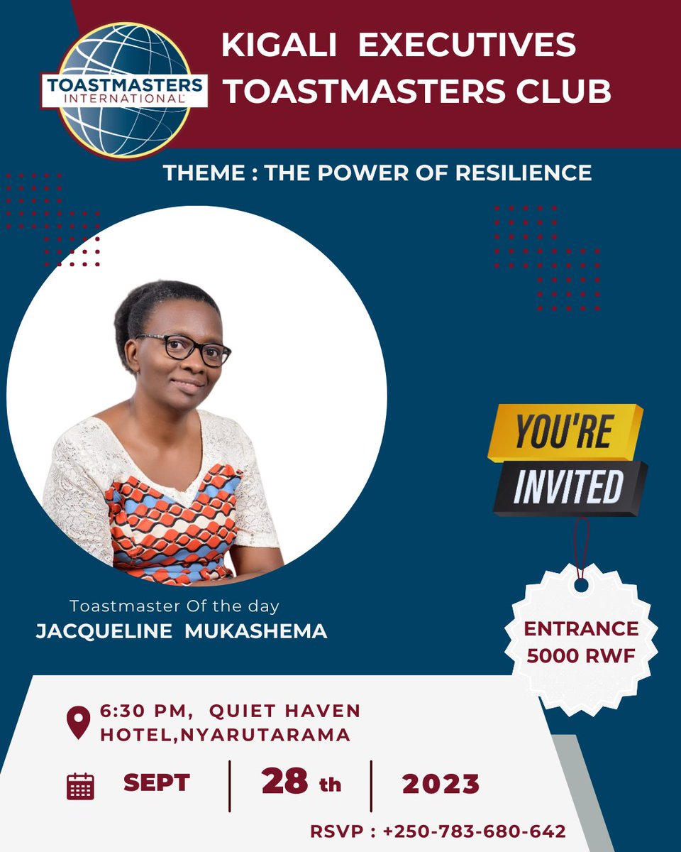 Join Us Next  
🗓️Thursday 28.09.2023 
🕡6:30PM-8:30PM