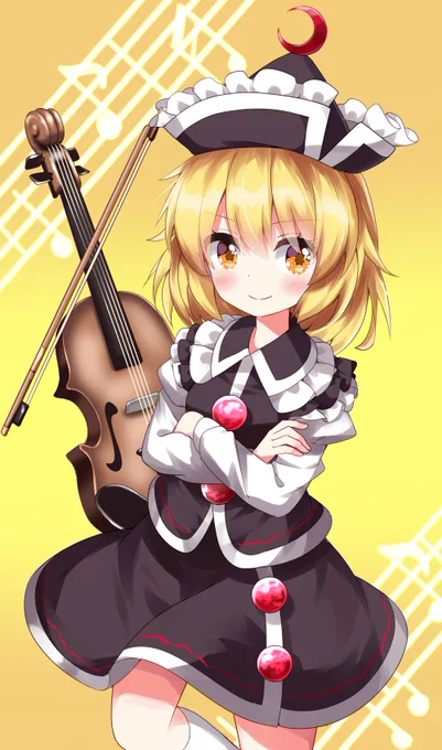 2094日目 腕を組んでいるルナサちゃん 
