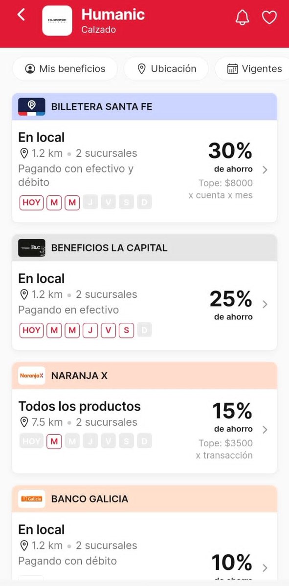 PreciosRosario2's tweet photo. Promos que vimos en #Clash
👉🏻 Descuentos y beneficios en #Archie y #Humanic
👉🏻 Hasta 30% off y cuotas sin interés
Se descarga acá 👇🏻
🌐 https://t.co/AeVc4sfqqQ https://t.co/ItiszrpqBU